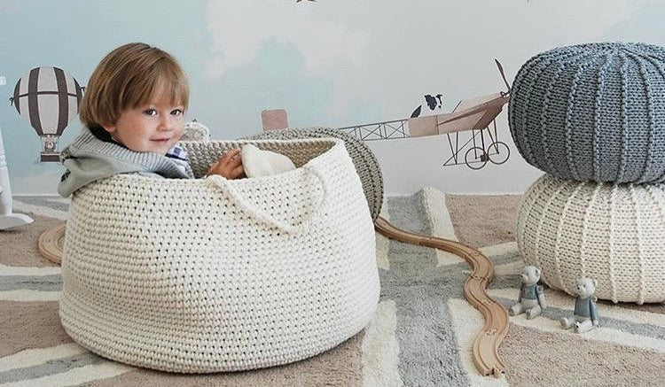 Crochet baskets, size XL - Zuri House