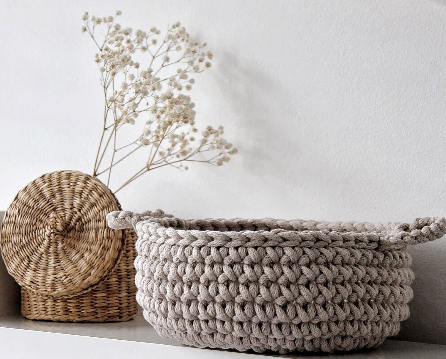 SMALL FLAT BASKETS | Zuri House