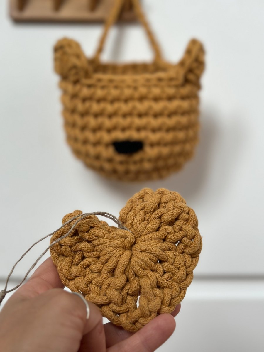 Bear basket | MUSTARD - Zuri House
