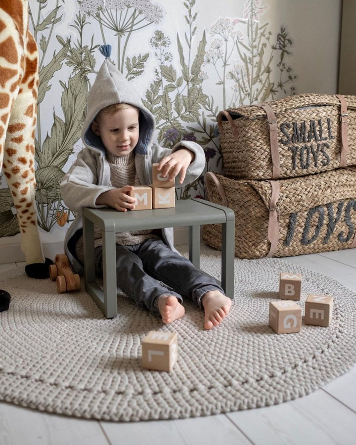 Crochet rug NEBO | BEIGE - Zuri House