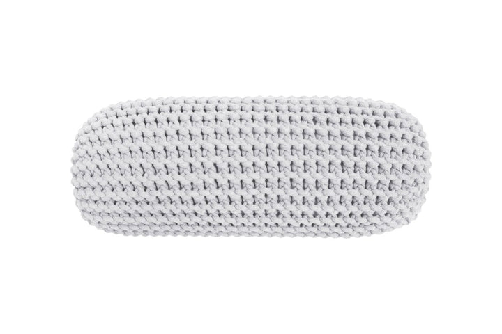 Knitted neck cushion | LIGHT GREY | R2G - Zuri House