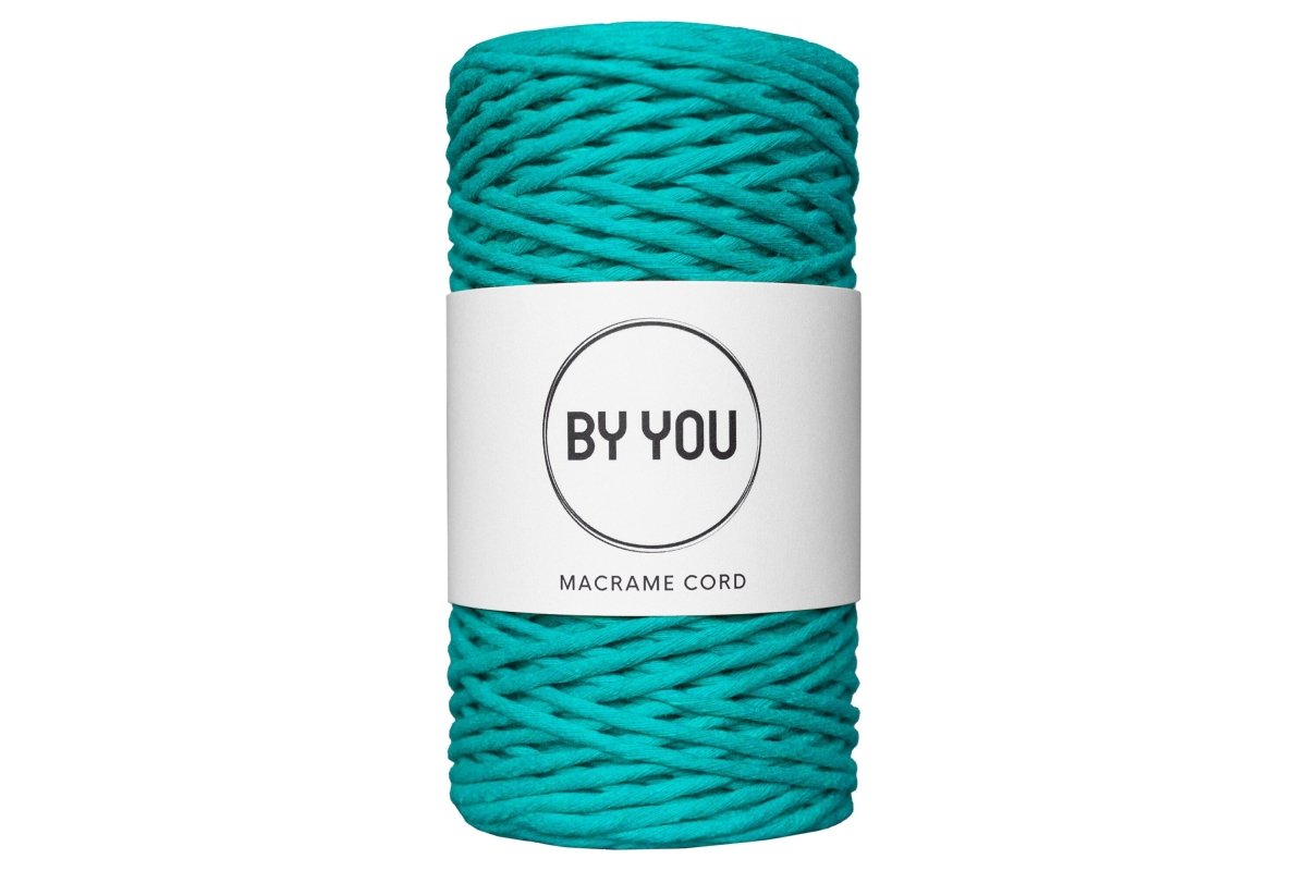 3mm Cotton Cord SMARAGDINE 100m - Zuri House