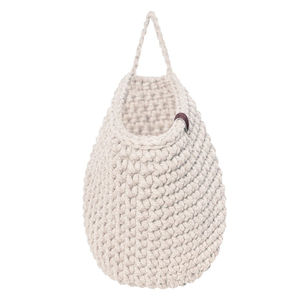 Crochet hanging bags | IVORY - Zuri House