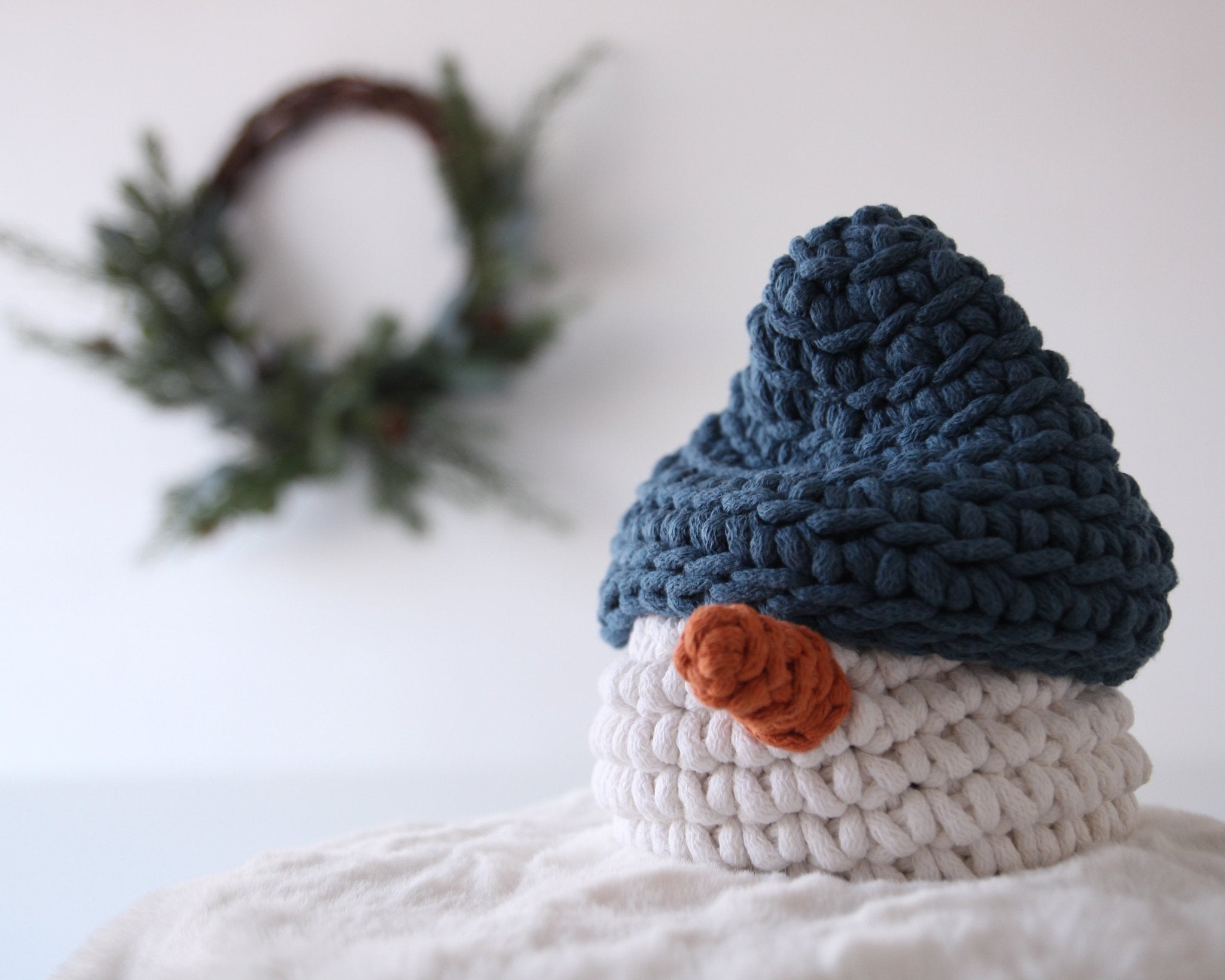 Snowman Basket - Zuri House