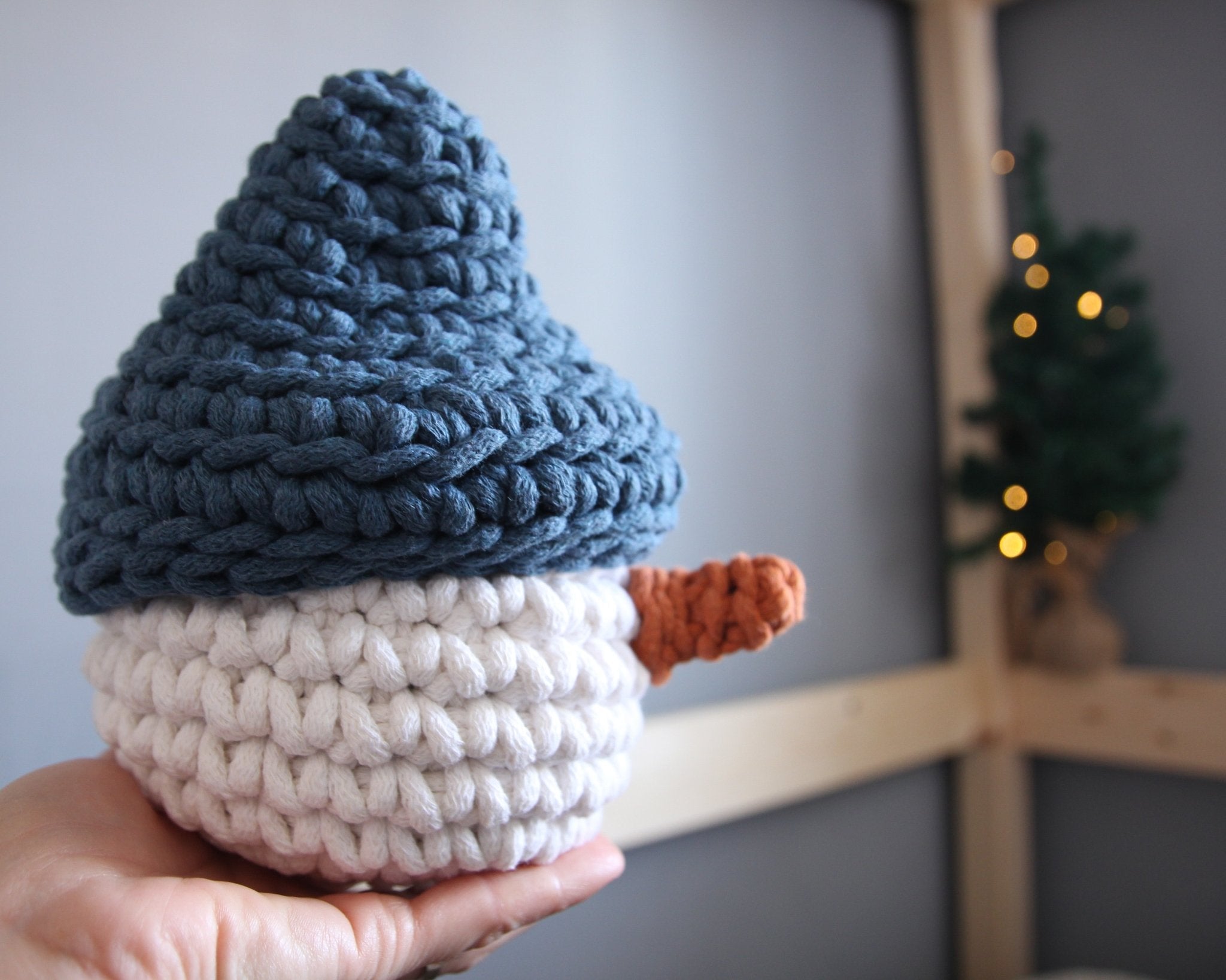 Snowman Basket - Zuri House