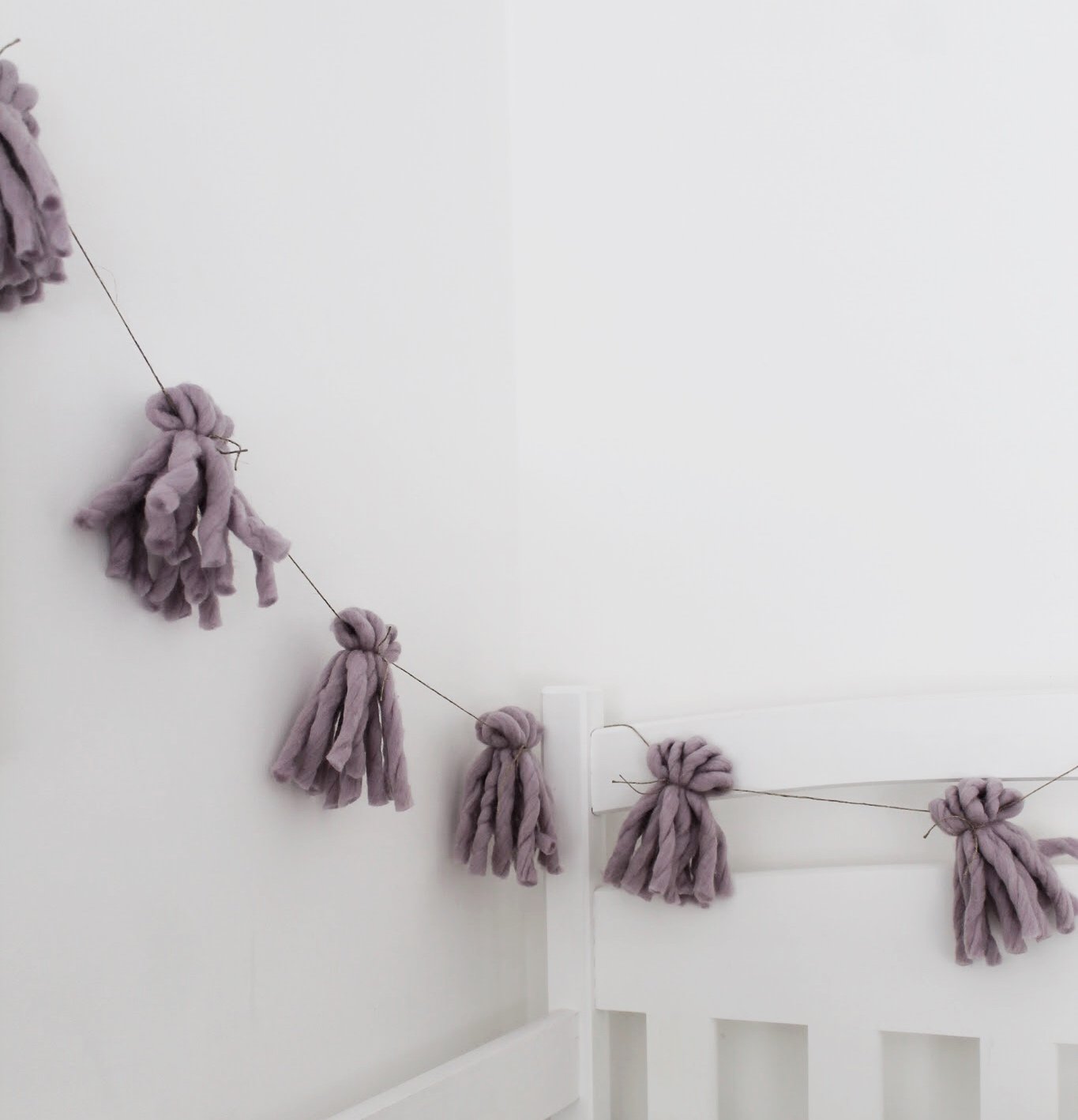 Tassel garland ROSE QUARTZ - Zuri House