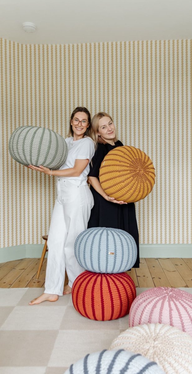 From Neutrals to Colour: The Story of Our New Ziggy Pouffe Collection - Zuri House