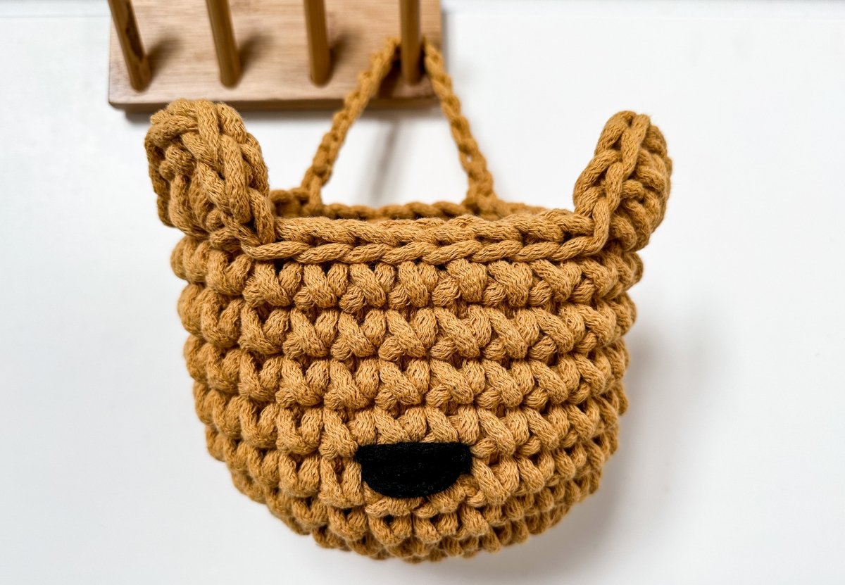 CROCHET BEAR BASKETS - Zuri House