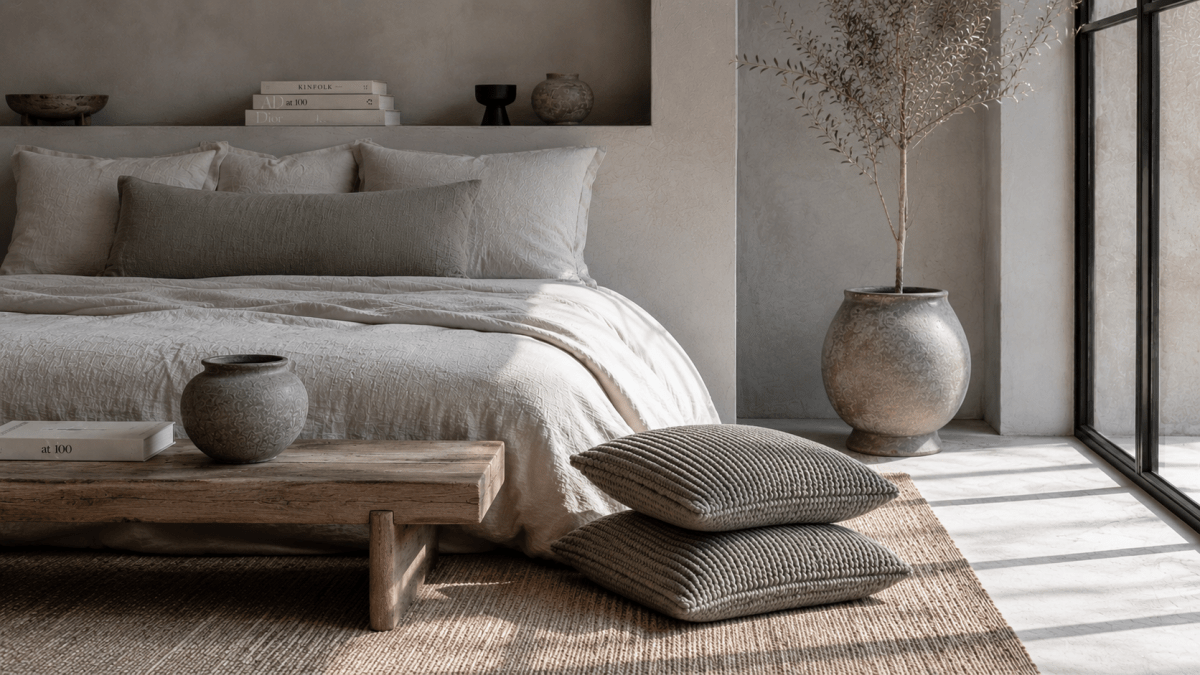 HANDMADE KNITTED CUSHIONS - Zuri House