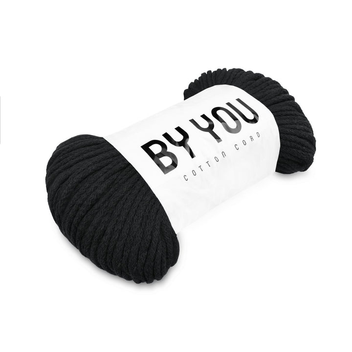 5mm Cotton Cord BLACK 100m - Zuri House