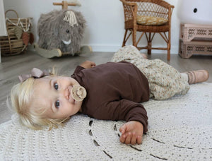 Crochet doily rug | IVORY