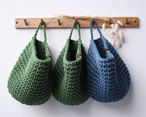 Crochet hanging bags | PETROL