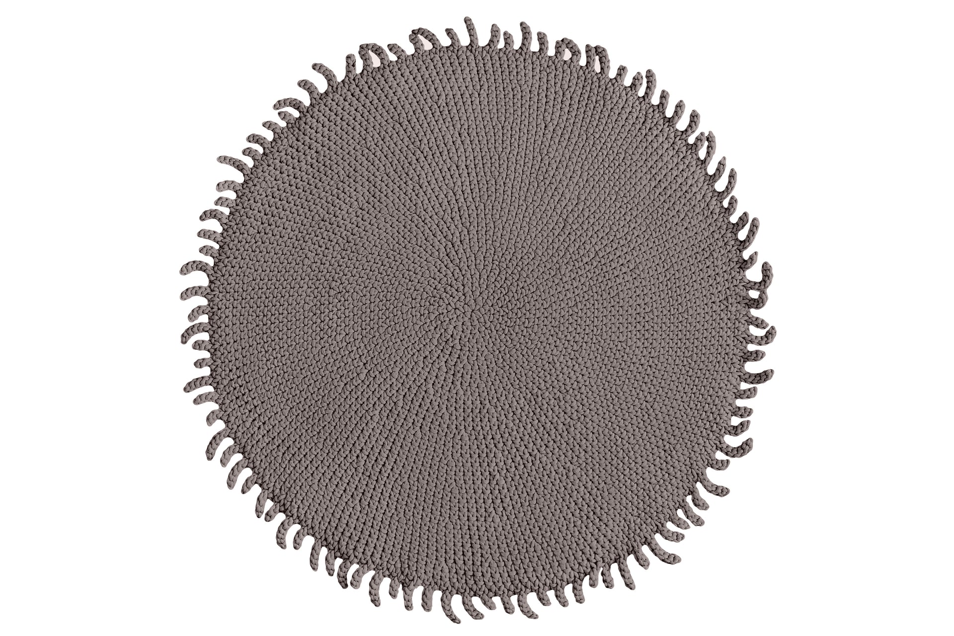 Crochet rug SUN | MOCHA