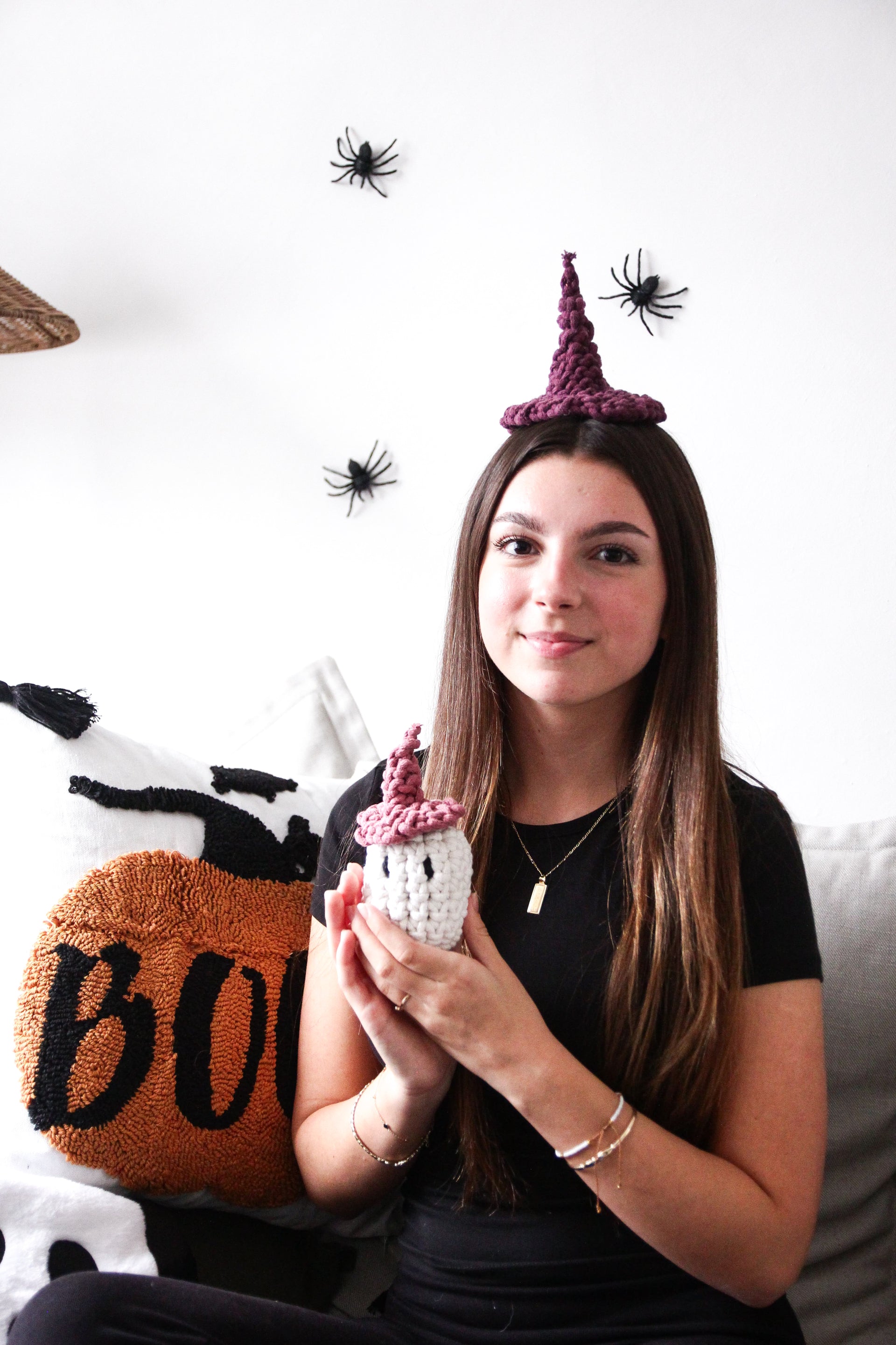 CROCHET WITCH HAT HEADBAND