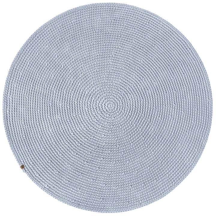 Crochet rug SAGA | BABY BLUE - Zuri House