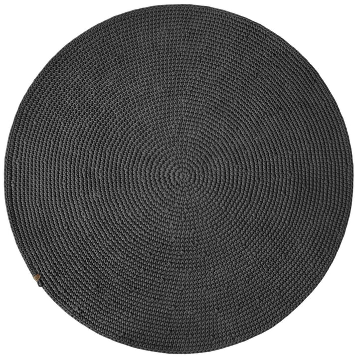 Crochet rug SAGA | GRAPHITE - Zuri House