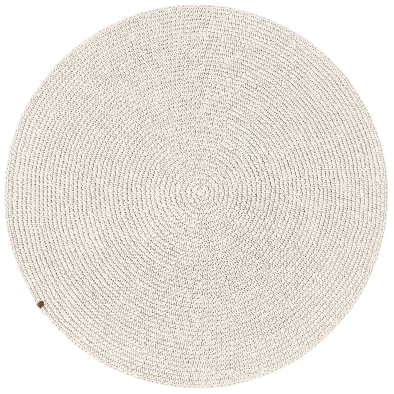 Crochet rug SAGA | IVORY