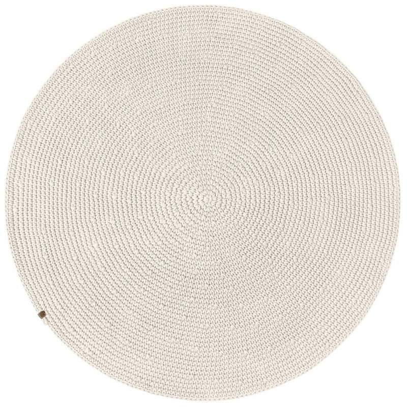 Crochet rug SAGA | IVORY