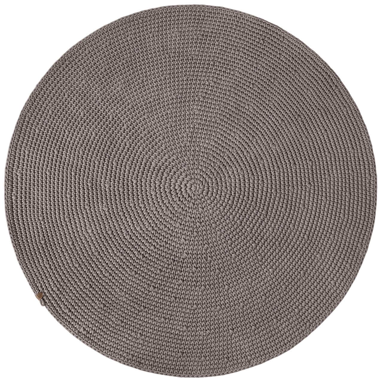 Crochet rug SAGA | MOCHA