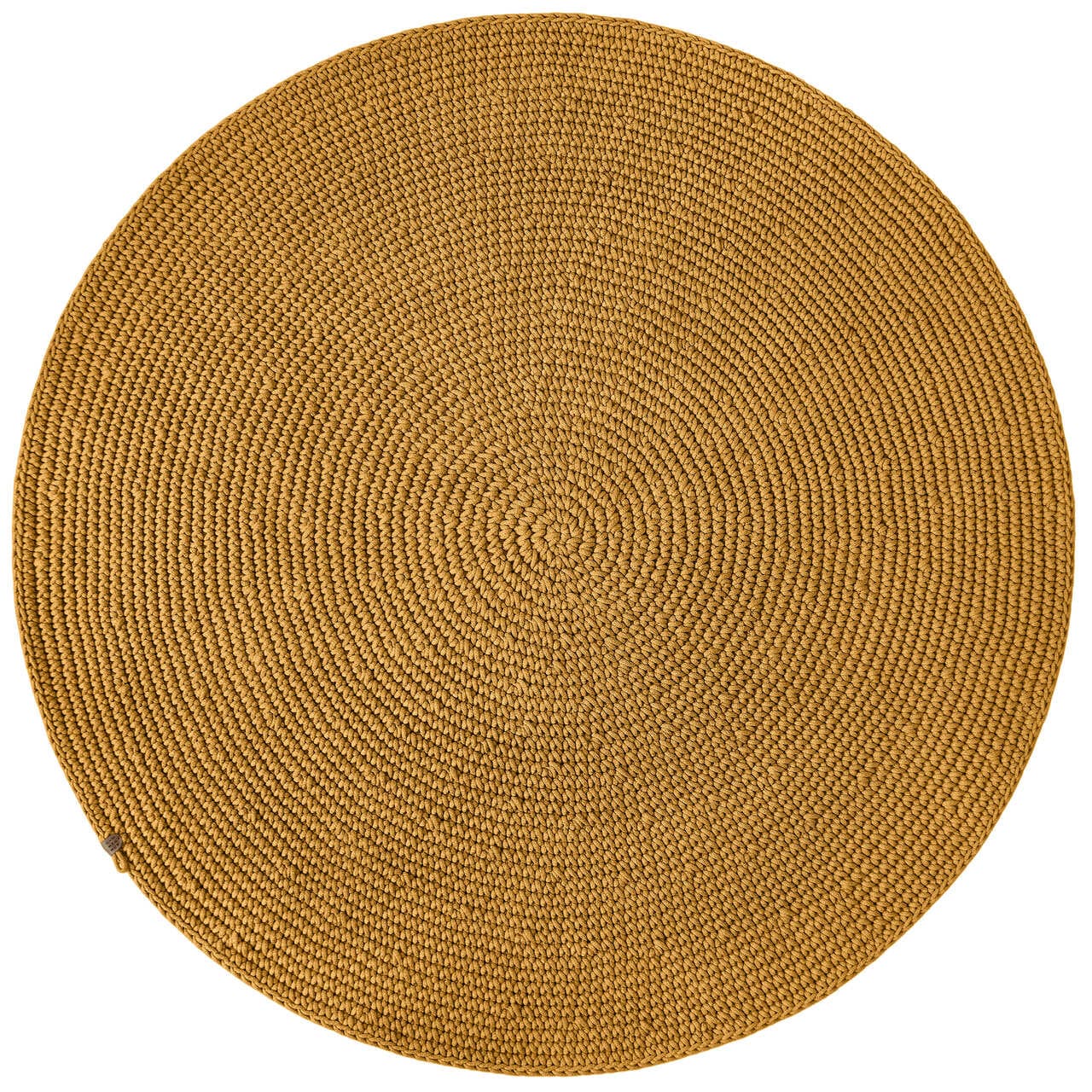 Crochet rug SAGA | MUSTARD - Zuri House