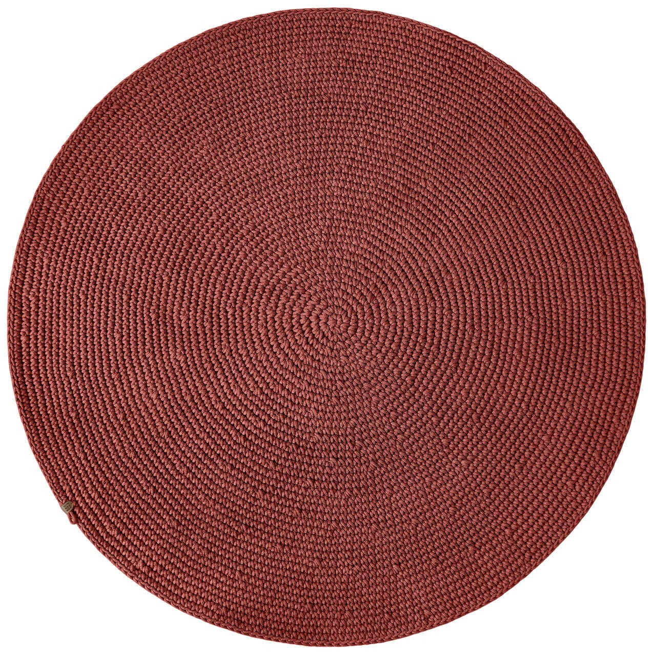 Crochet rug SAGA | TERRACOTTA - Zuri House