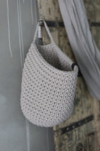 Crochet hanging bags | OATMEAL
