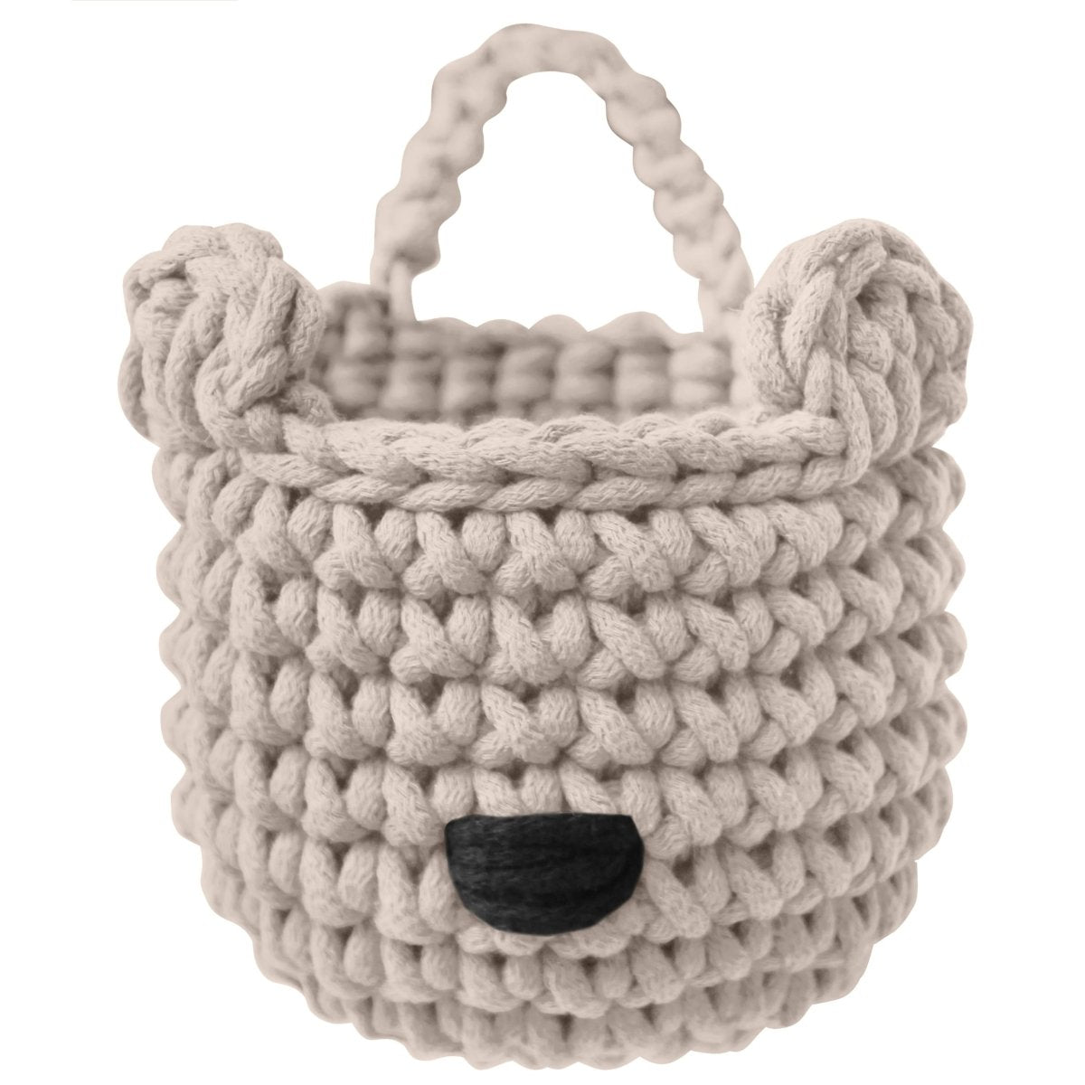 Bear basket | BEIGE - Zuri House