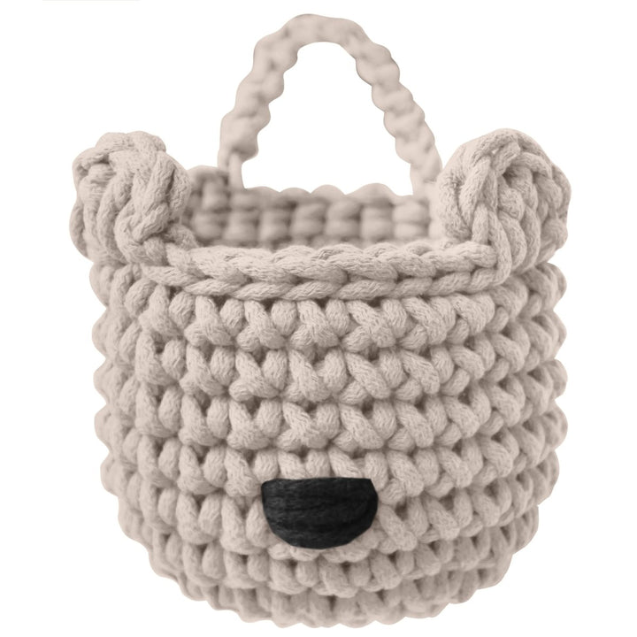 Bear basket | BEIGE - Zuri House