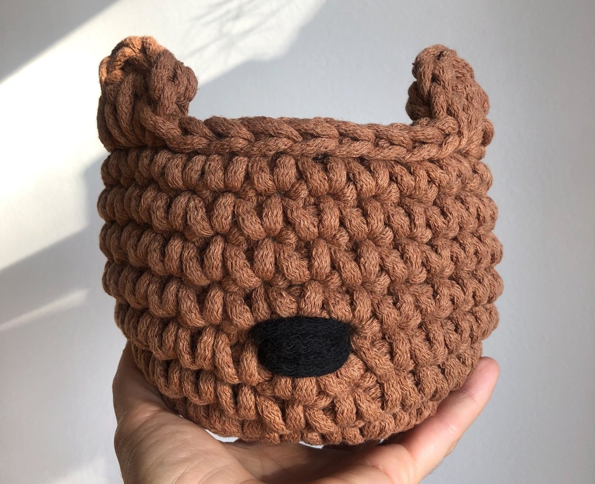 Bear basket | CINNAMON - Zuri House