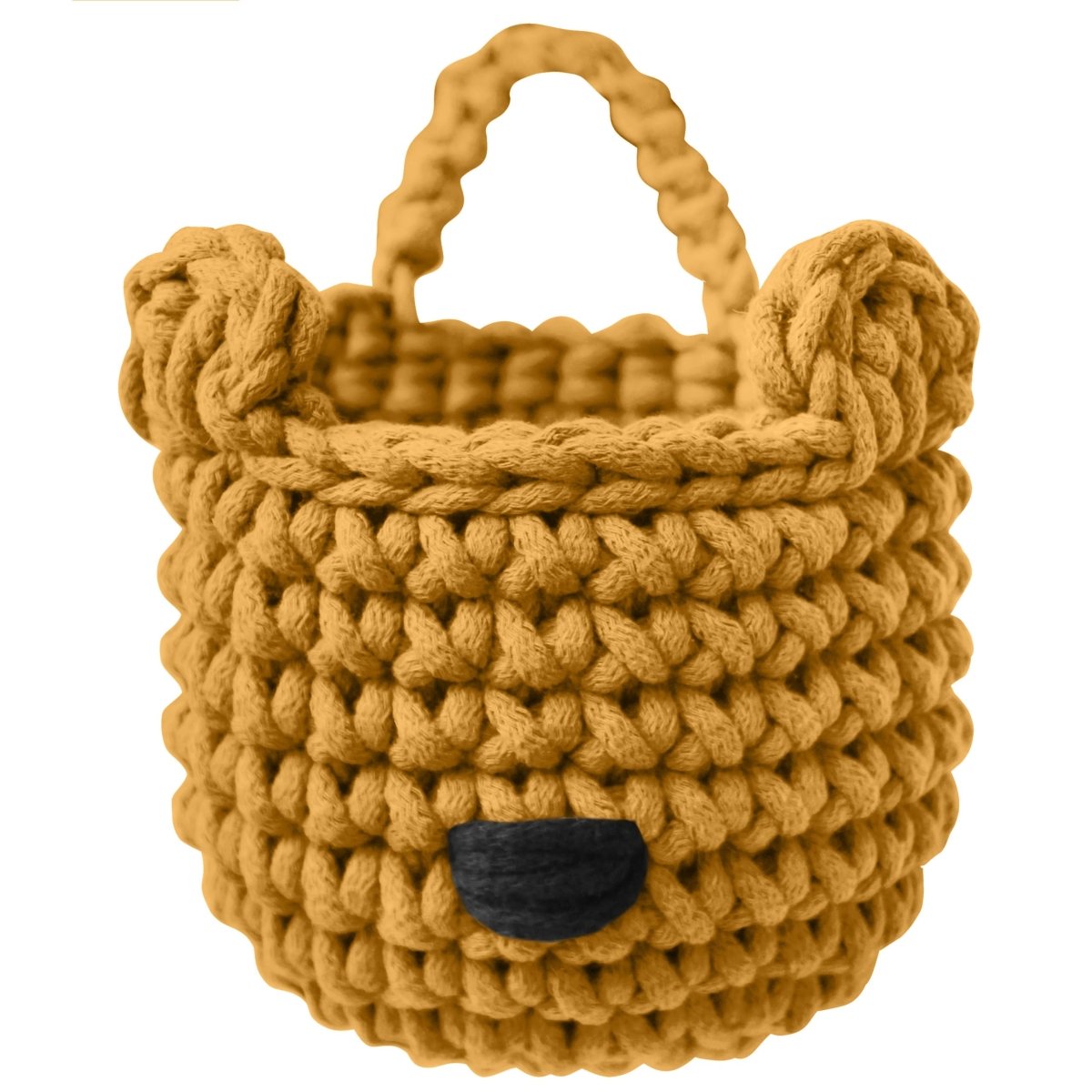 Bear basket | MUSTARD - Zuri House