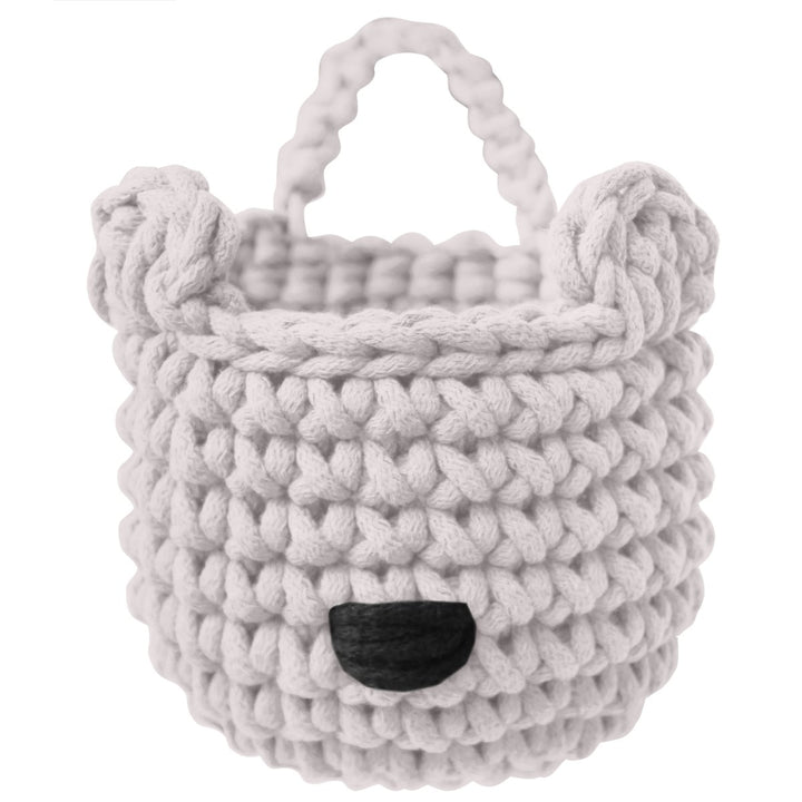 Bear basket | OATMEAL - Zuri House