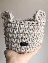 Bear basket | OATMEAL - Zuri House