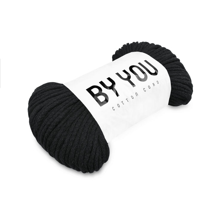 5mm Cotton Cord BLACK 100m - Zuri House