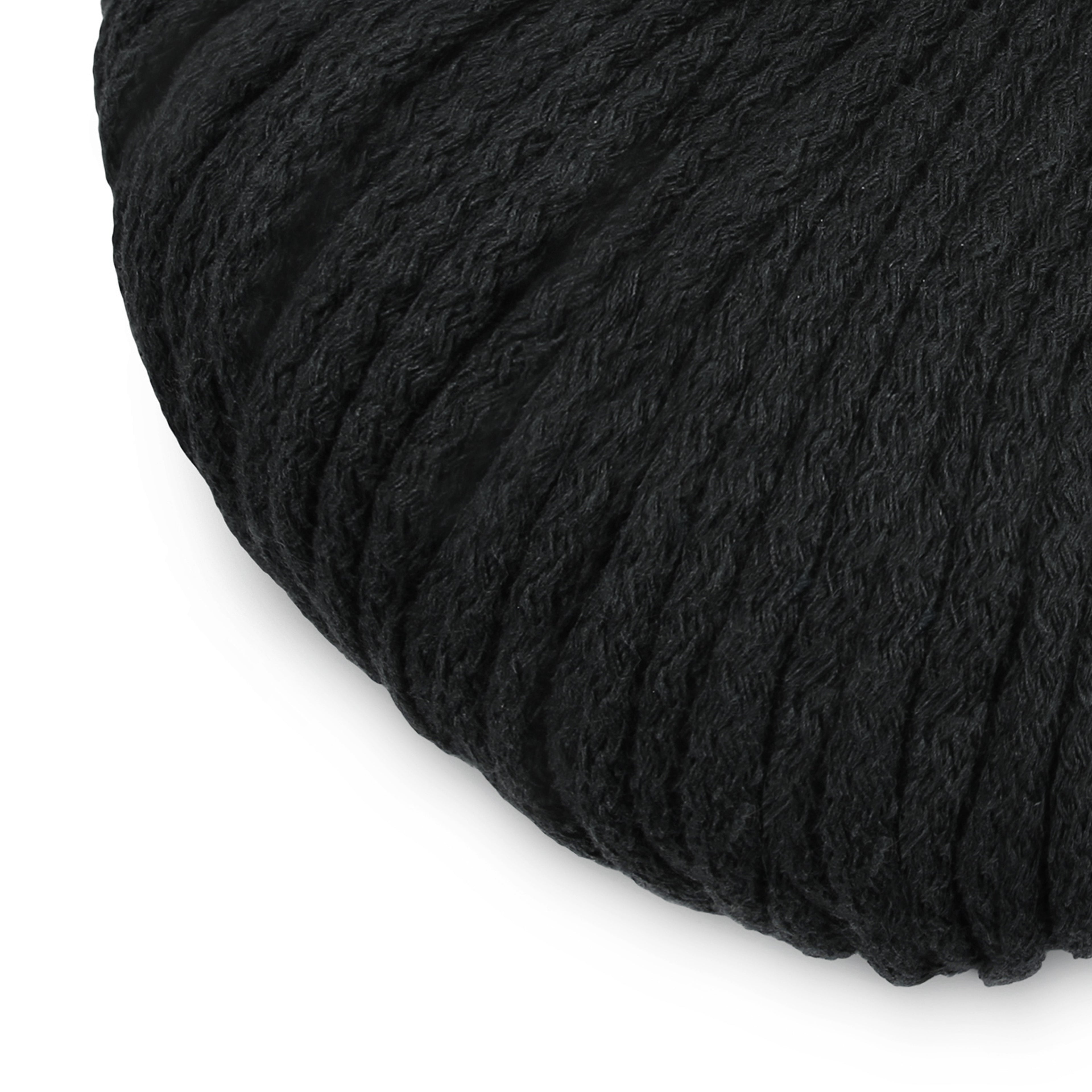5mm Cotton Cord BLACK 100m - Zuri House