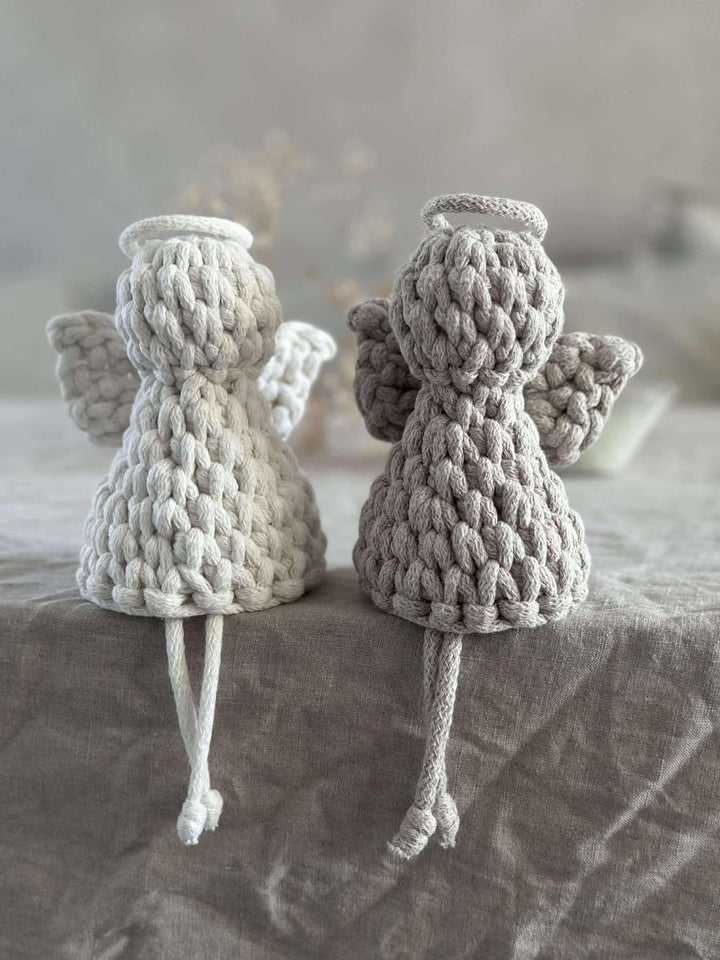 Crochet Angel | OATMEAL - Zuri House