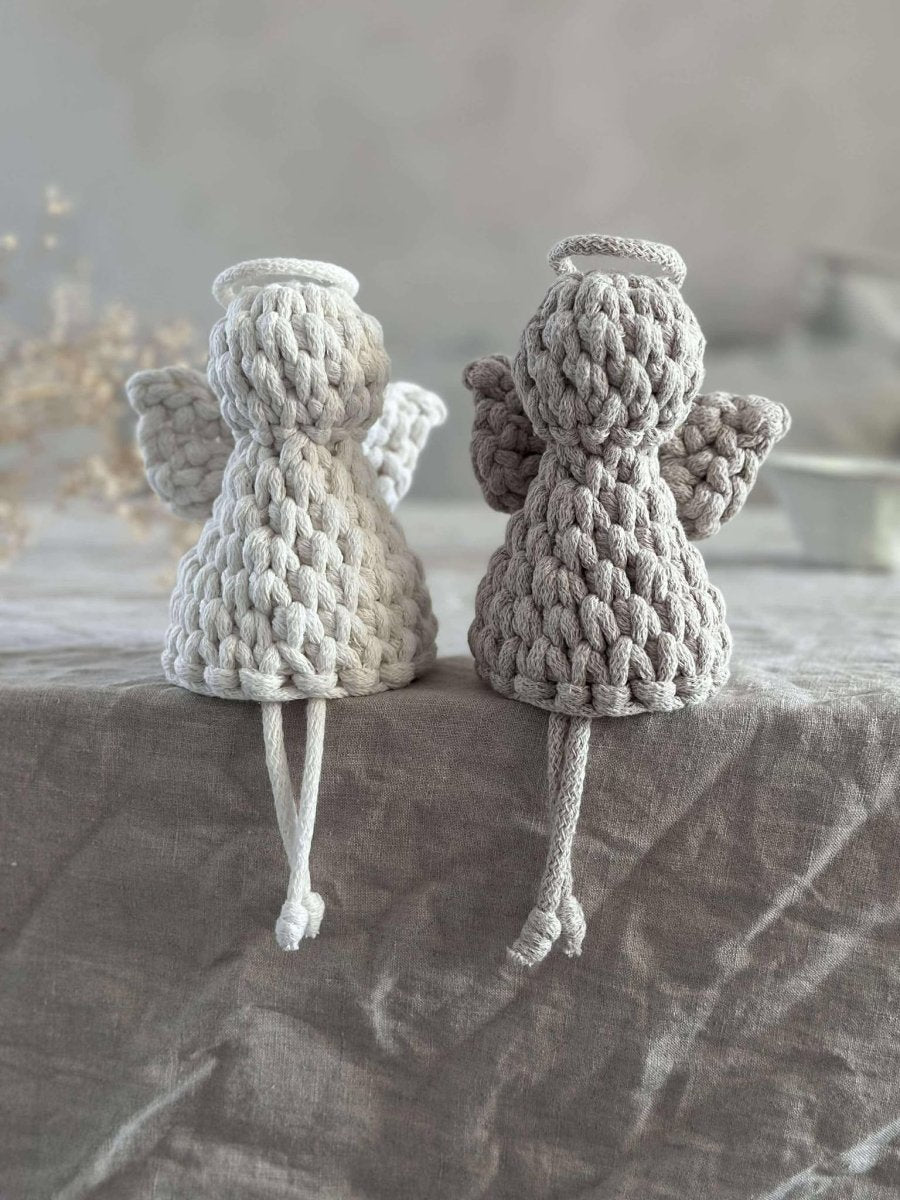 Crochet Angel | OATMEAL - Zuri House