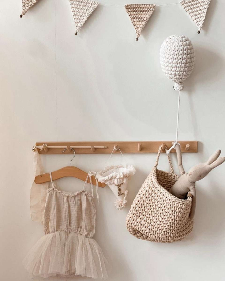 Crochet balloon | IVORY - Zuri House