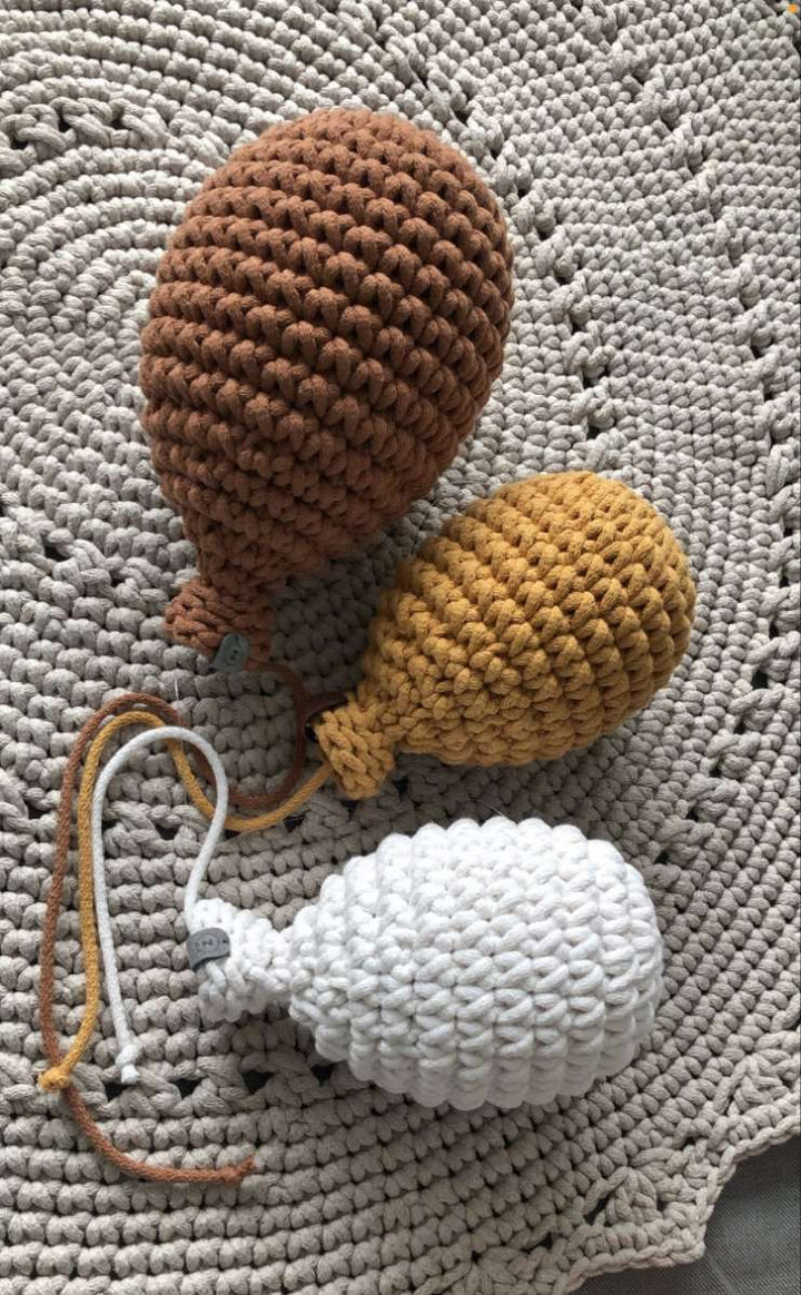 Crochet balloon | IVORY - Zuri House
