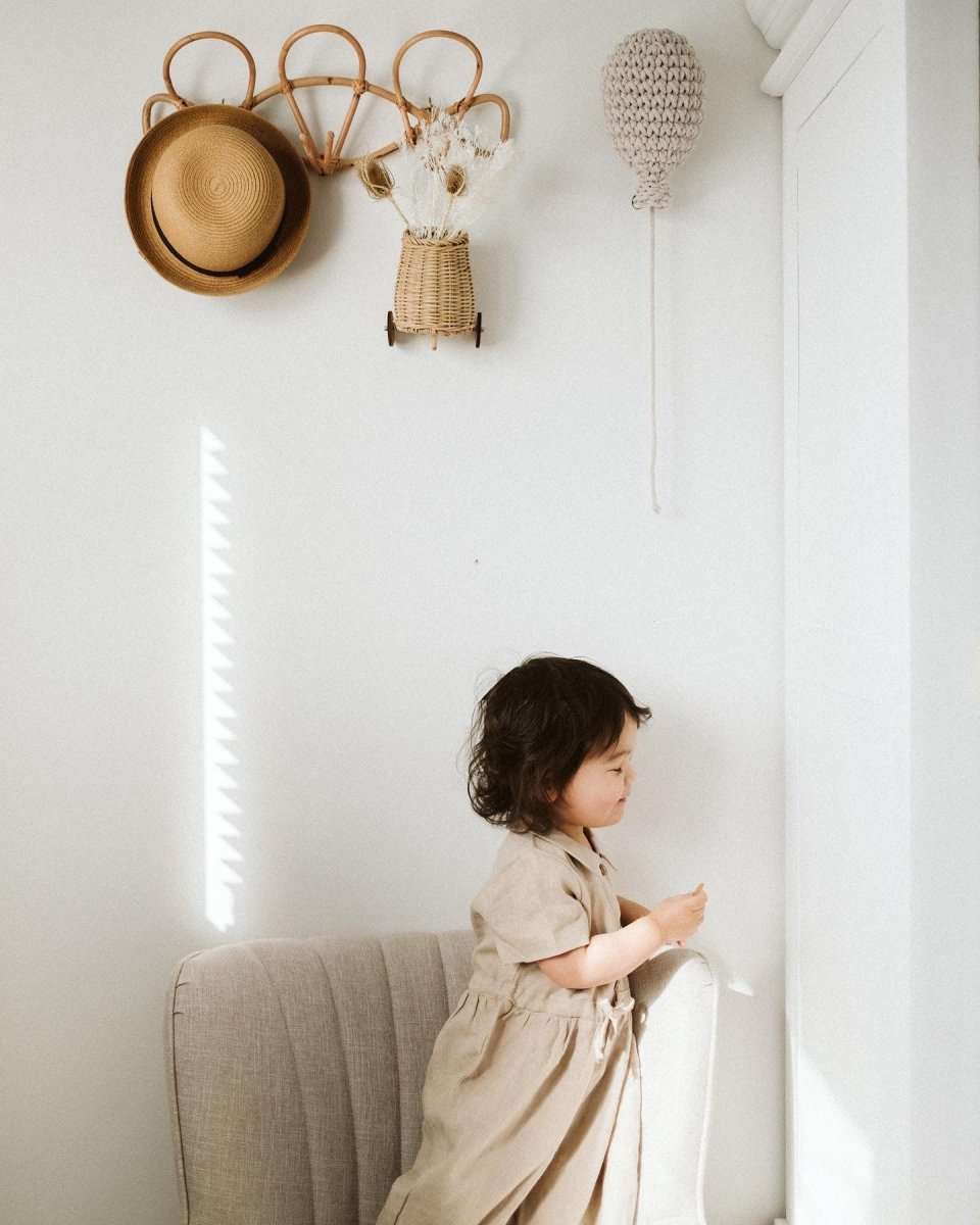 Crochet balloon | OATMEAL - Zuri House