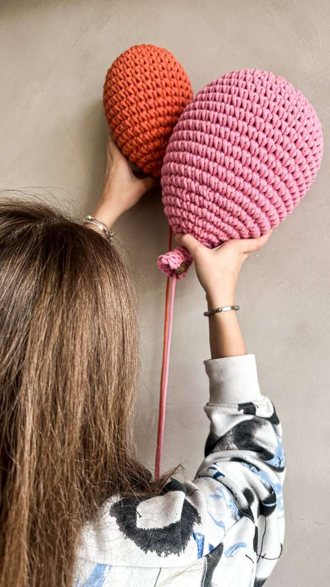 Crochet balloon | PUMPKIN - Zuri House