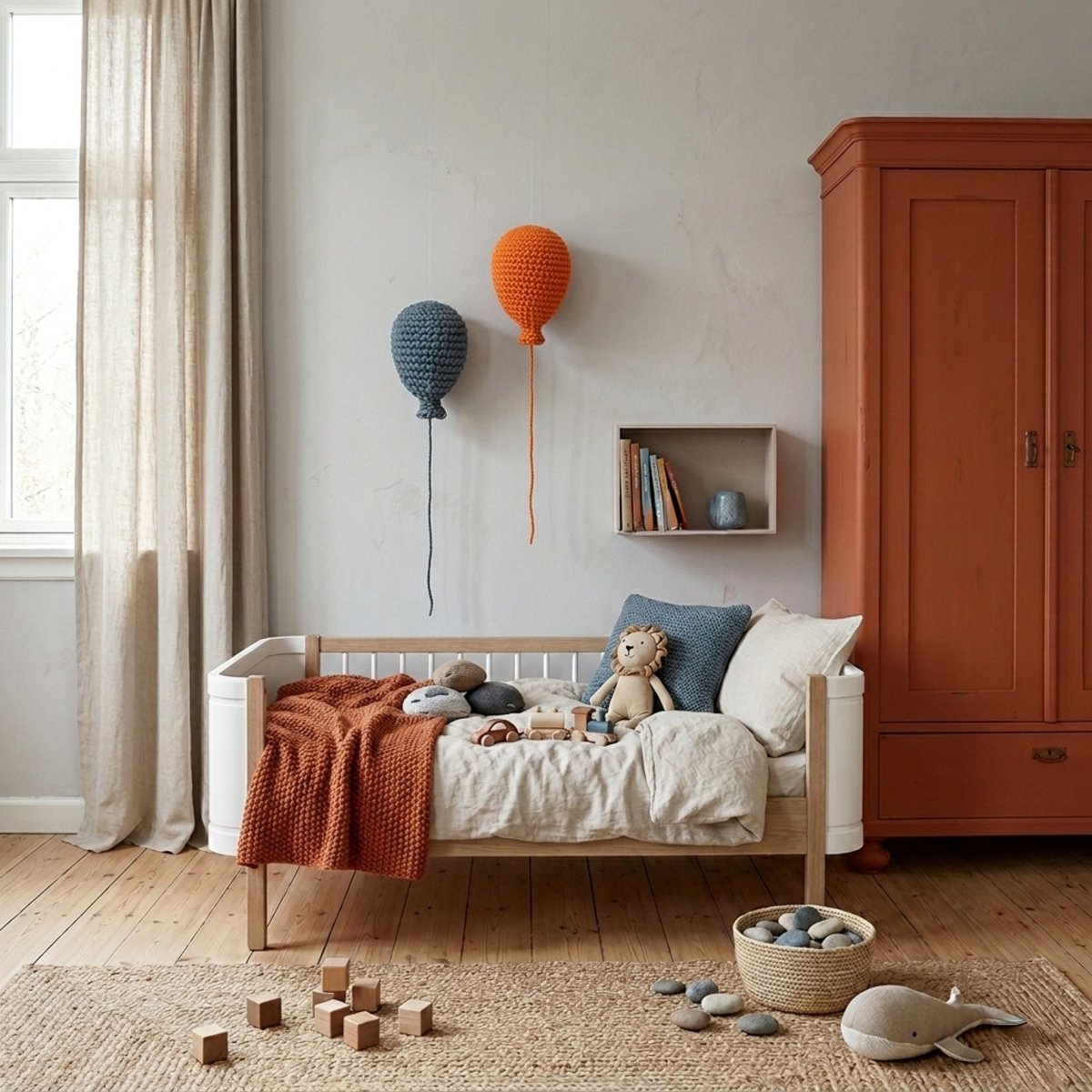 Crochet balloon | PUMPKIN - Zuri House