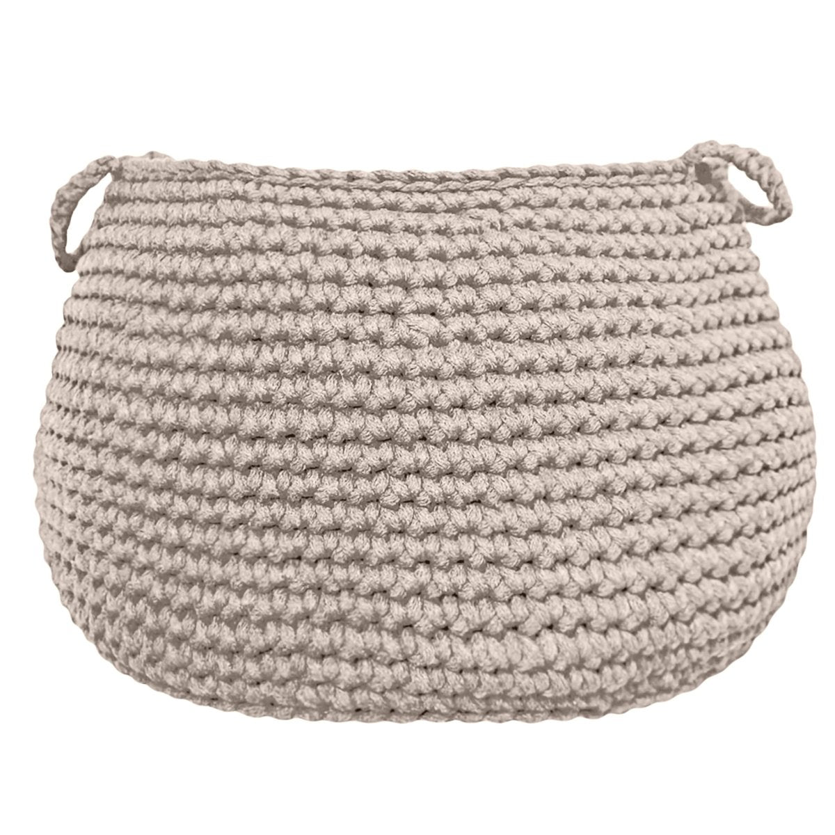 Crochet basket, size L | BEIGE - Zuri House