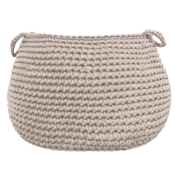 Crochet basket, size L | BEIGE - Zuri House