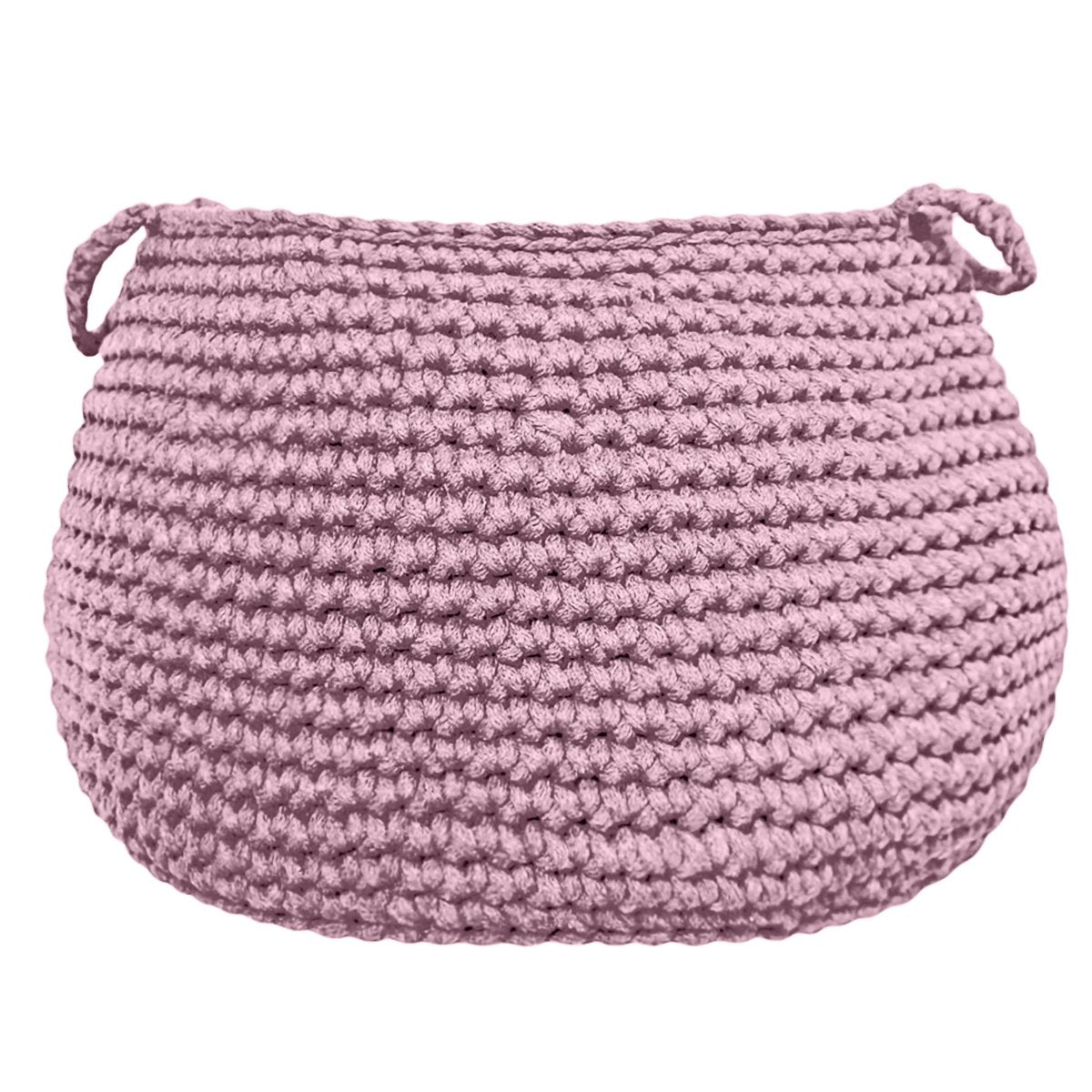 Crochet basket, size L | DUSTY ROSE - Zuri House