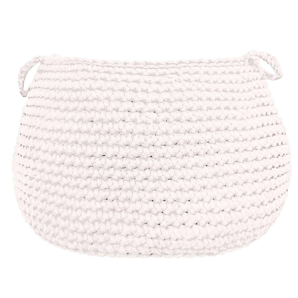 Crochet basket, size L | IVORY - Zuri House