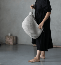 Crochet basket, size L | OATMEAL - Zuri House