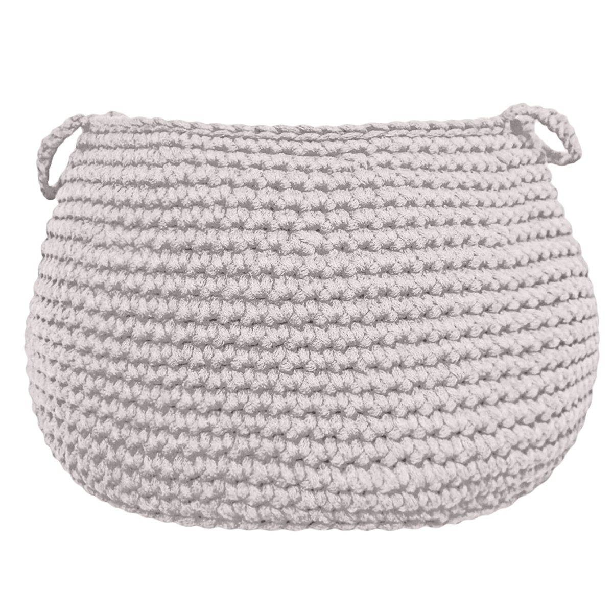 Crochet basket, size L | OATMEAL - Zuri House