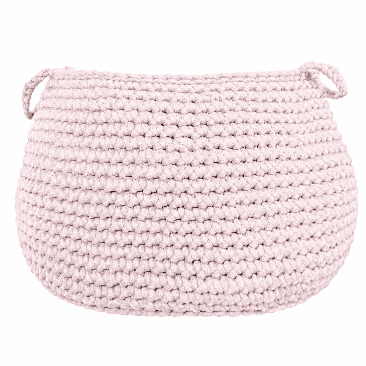 Crochet basket, size L | PALE PINK - Zuri House