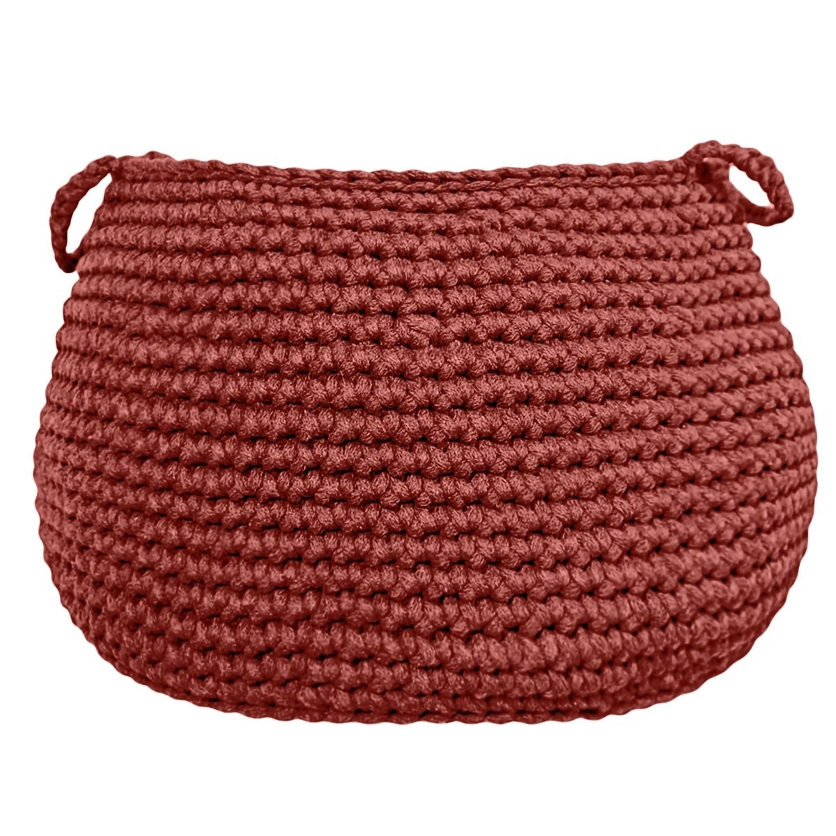 Crochet basket, size L | TERRACOTTA - Zuri House