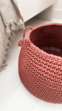 Crochet basket, size L | TERRACOTTA - Zuri House
